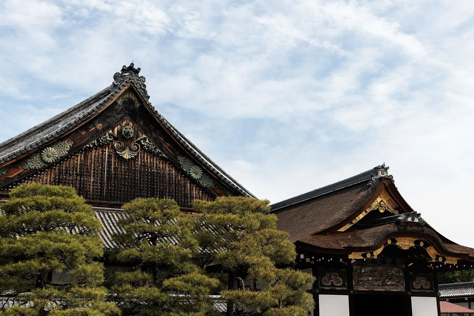 The Ninomaru Palace at Nijo-jo Castle in Kyoto